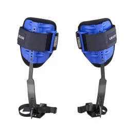 VEVOR Tree Climbing Spikes Set, Height-Adjustable Tree Climbing Gear with Straps & Waist Harness, 350 lbs Load Capacity, Heavy Duty Steel Climb Spurs Arborist Equipment for Fruit Picking Hunting