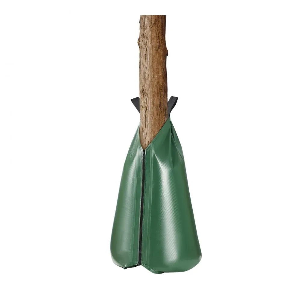VEVOR Tree Watering Bag, 25 Packs 20 Gallons Watering Bags for New Trees, 5-9 Hours Slow Release Refillable Tree Drip Irrigation Bags with Zipper, Durable Tree Watering System for Deep Root Targeting