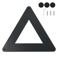 VEVOR Triangle Hockey Passer, Heavy-Duty Multi-Angle Rebounder, Hockey Passing Aid, Passing & Stick Handling Trainer, Off-Ice & On-Ice Portable Equipment, Help Improve Puck Control & Shooting