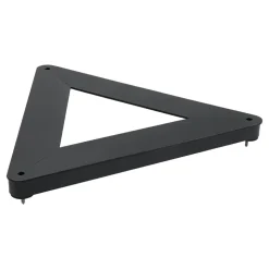 VEVOR Triangle Hockey Passer, Heavy-Duty Multi-Angle Rebounder, Hockey Passing Aid, Passing & Stick Handling Trainer, Off-Ice & On-Ice Portable Equipment, Help Improve Puck Control & Shooting