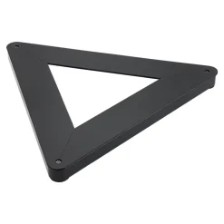 VEVOR Triangle Hockey Passer, Heavy-Duty Multi-Angle Rebounder, Hockey Passing Aid, Passing & Stick Handling Trainer, Off-Ice & On-Ice Portable Equipment, Help Improve Puck Control & Shooting