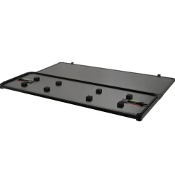 VEVOR Tri-Fold Truck Bed Tonneau Cover, Compatible with 2015-2024 Ford F-150, 6.5' (79") Bed, Only Fit 6.5' x 5.4' (79" x 65.2") Inside Bed, 400 lbs Load Capacity, LED Light, Quick Folding, Black