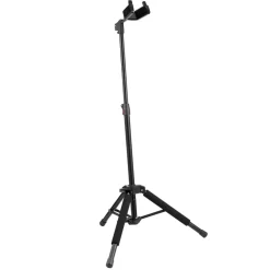 VEVOR Tripod Guitar Stand, 33 lbs/15 kg Load Capacity, Floor-Standing Foldable Guitar Stand Display Rack with 35.4-47.2 in/900-1200 mm Adjustable Height, for Guitar Acoustic Electric Classical Bass