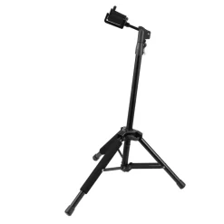 VEVOR Tripod Guitar Stand, 33 lbs/15 kg Load Capacity, Floor-Standing Foldable Guitar Stand Display Rack with 35.4-47.2 in/900-1200 mm Adjustable Height, for Guitar Acoustic Electric Classical Bass