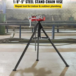 VEVOR Tripod Pipe Chain Vise, 1/8