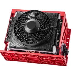 VEVOR Truck Air Conditioner, 12V 10000 BTU Mini Split AC Unit, 400 m³/h Airflow Cab Air Conditioner, Quiet A/C Unit Fast Cooling for Semi Truck, Camper, Construction Vehicle, Crane, Tractor, Excavator