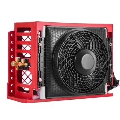 VEVOR Truck Air Conditioner, 12V 10000 BTU Mini Split AC Unit, 400 m³/h Airflow Cab Air Conditioner, Quiet A/C Unit Fast Cooling for Semi Truck, Camper, Construction Vehicle, Crane, Tractor, Excavator