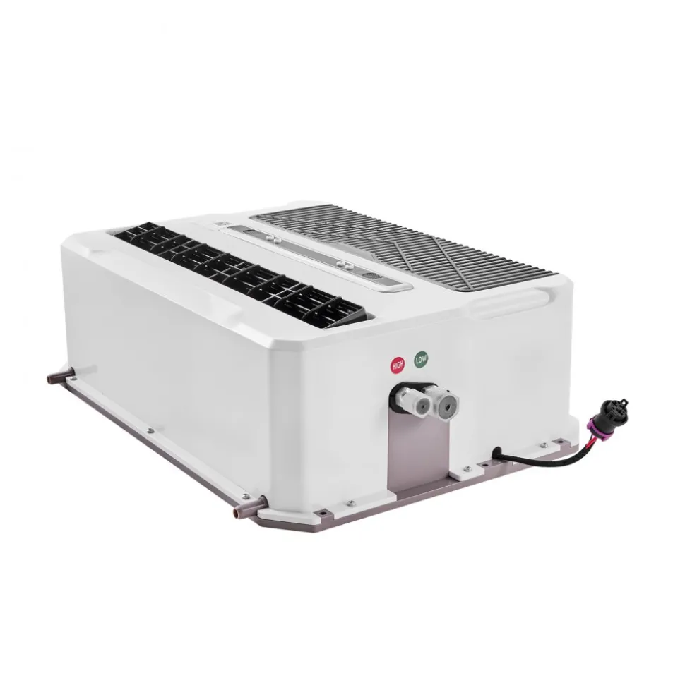 VEVOR Truck Air Conditioner, 12V 10000 BTU Mini Split AC Unit, 400 m³/h Airflow Cab Air Conditioner, Fast Cooling Low Noise for Semi Truck, Camper, Construction Vehicle, Crane, Tractor, Excavator