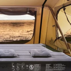 VEVOR Truck Bed Air Mattress, for 5.5-5.8 ft Full Size Short Truck Beds, Inflatable Air Mattress Camping Bed with 12V Air Pump 2 Pillows, Carry Bag, for Silverado, RAM, F Series, Sierra, Titan, Tundra