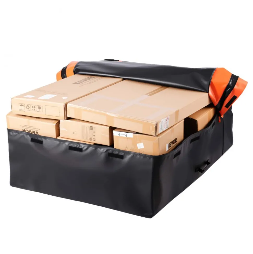VEVOR Truck Bed Cargo Bag, Waterproof 840D PVC, 51.18 x 40.16 x 21.85 in (26 Cubic Feet), Heavy Duty Cargo Bag for Truck Bed with 4 Bungee Cords with Hooks, Fits a Variety of SUV and Pickup Trucks