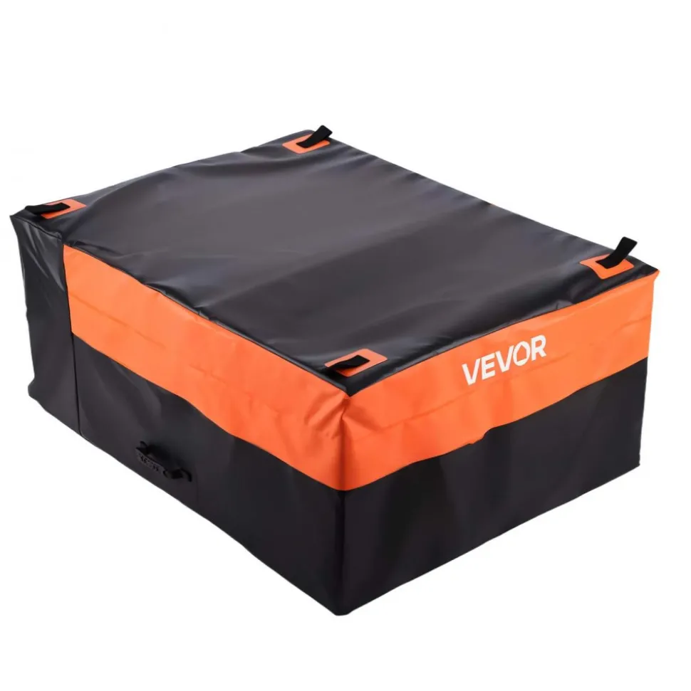 VEVOR Truck Bed Cargo Bag, Waterproof 840D PVC, 51.18 x 40.16 x 21.85 in (26 Cu. ft), Heavy Duty Cargo Bag for Truck Bed with Bungee Cords, Net and Carabiners, Fits a Variety of SUV & Pickup Trucks