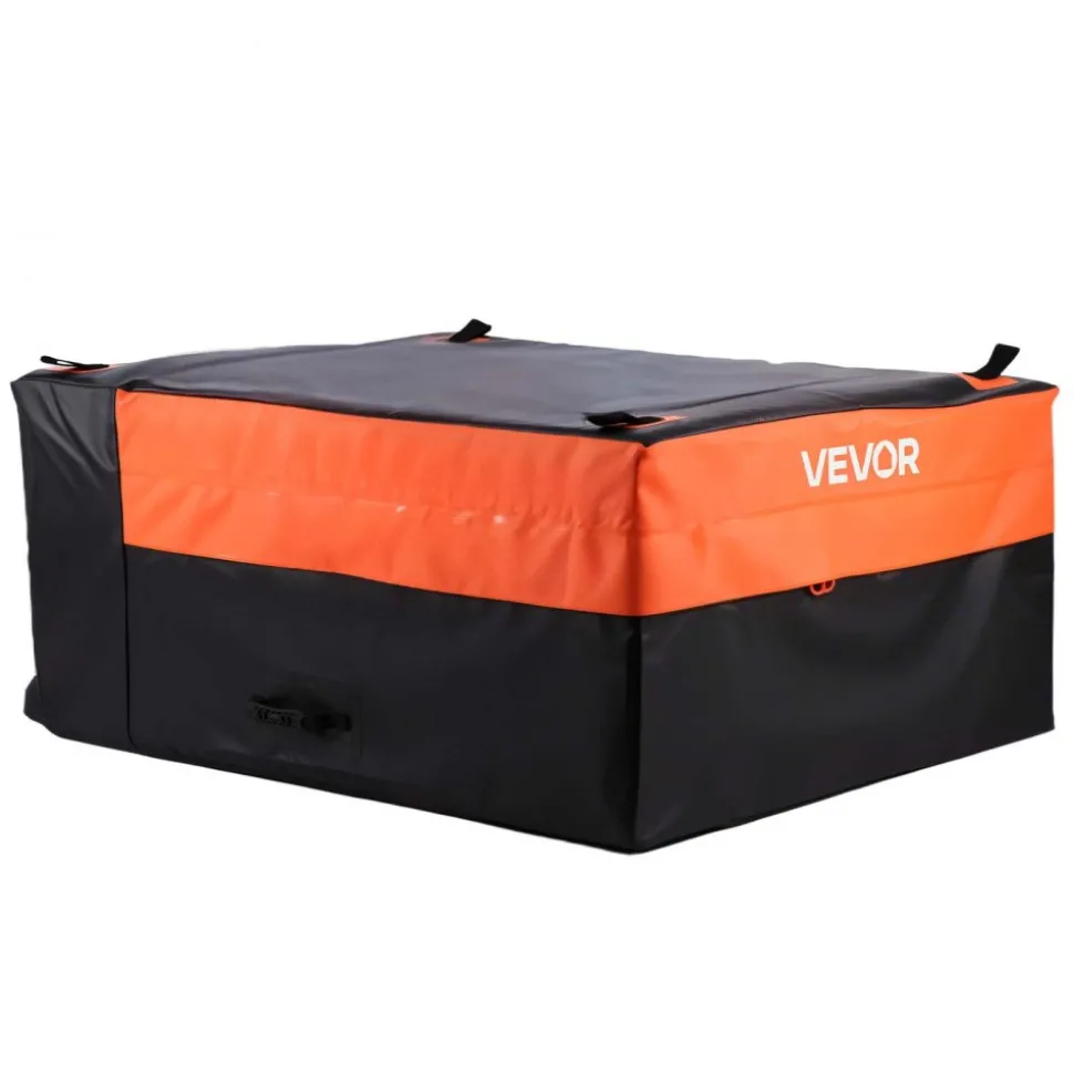 VEVOR Truck Bed Cargo Bag, Waterproof 840D PVC, 51.18 x 40.16 x 21.85 in (26 Cu. ft), Heavy Duty Cargo Bag for Truck Bed with Bungee Cords, Net and Carabiners, Fits a Variety of SUV & Pickup Trucks