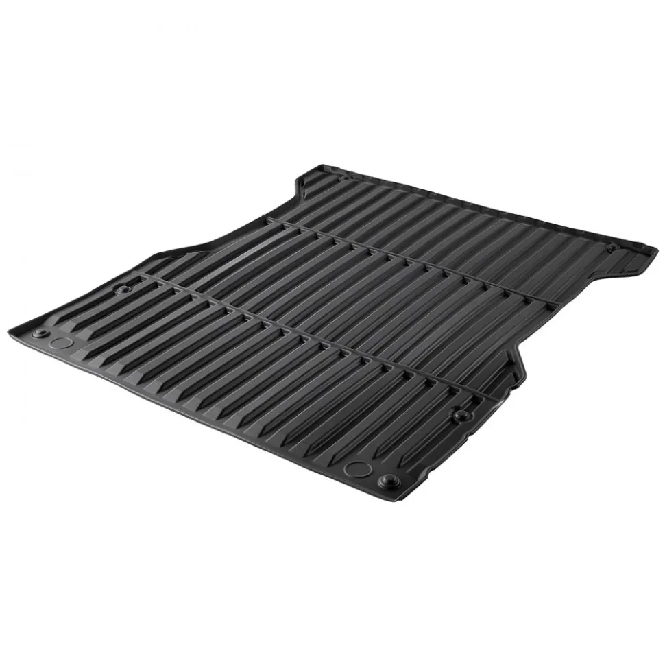 VEVOR Truck Bed Mat, TPE, Compatible with 2024-2026 Toyota Tacoma Bed, Heavy Duty Custom Fit, All Weather Protection Pickup Car Cargo Trunk Liner Replacement, for 2024-2026 Toyota Tacoma Accessories