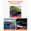 VEVOR Truck Bed Roll Bar, Universal Pickup Sport Adjustable Bar Chase Rack Compatible with Mid-Size Truck, Carbon Steel Construction with Extension Light Bracket, No Rack Included