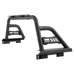 VEVOR Truck Bed Roll Bar, Universal Pickup Sport Adjustable Bar Chase Rack Compatible with Mid-Size Truck, Carbon Steel Construction with Extension Light Bracket, No Rack Included