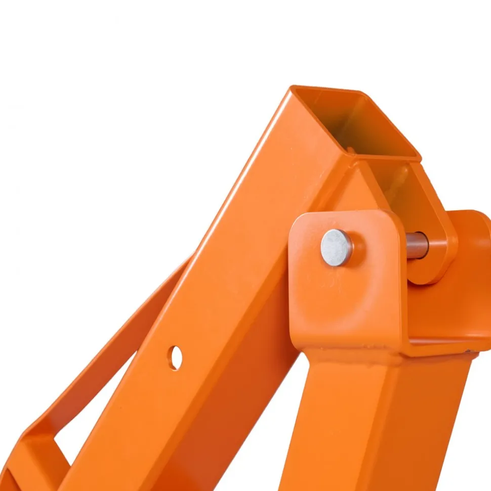 VEVOR Truck Crane, 1500 lbs Pickup Hitch Crane Trailer Hitch Mounted, Manual Hydraulic with 12T Hydraulic Jack, 360° Swivel Telescopic Boom, Foldable Truck Bed Jib for Machine Lumber Equipment Lifting
