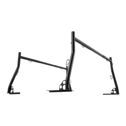 VEVOR Truck Ladder Rack, 49-73 in Width, Extendable Universal Cargo Rack, Heavy Duty Steel with 800 lbs Static Load Capacity, Ideal for Canoes, Surfboards, Ladders, Lumber, Tents, and Large Cargo