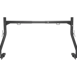 VEVOR Truck Rack, 46-71inch Extendable Truck Ladder Rack, 800 lbs Capacity Steel Ladder Rack for Truck with Non-Drilling J-bolts, Heavy Duty Truck Bed Rack for Kayak, Surfboard, Lumber, Ladder