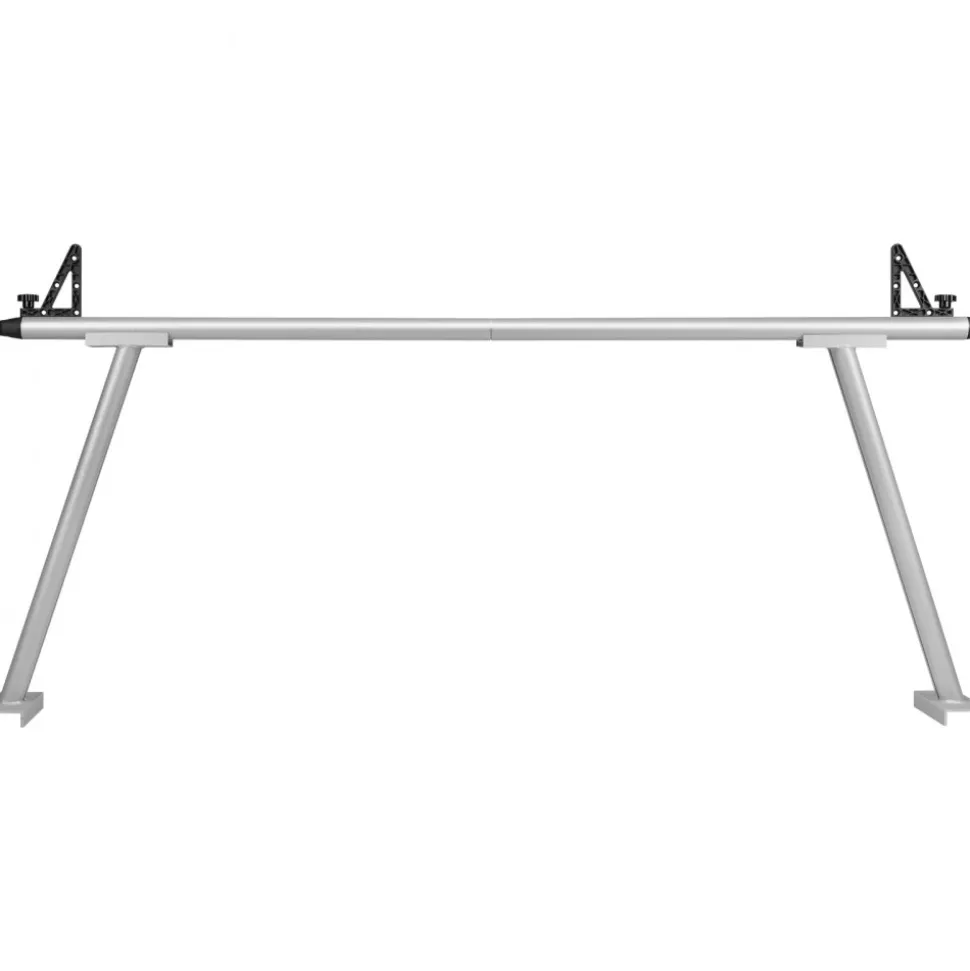 VEVOR Truck Rack, 800 lbs Capacity, 71"x32" Aluminum Ladder Rack for Truck with 8 Non-Drilling C-clamps, Heavy Duty Truck Bed Rack Two-Bar Set for Kayak, Surfboard, Lumber, Ladder