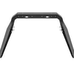 VEVOR Truck Roll Bar Chase Rack Adjustable with 6 Amber Auxiliary Side Marker Lamps, Universal Fit for Pickup Trucks