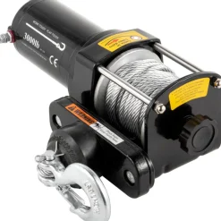 VEVOR Truck Winch 3,000LBS Electric Winch 10m Steel Cable 12V Power Winch Jeep Winch with Wireless Remote Control and Powerful Motor for UTV ATV & Jeep Truck and Wrangler Accessories in Car Lift