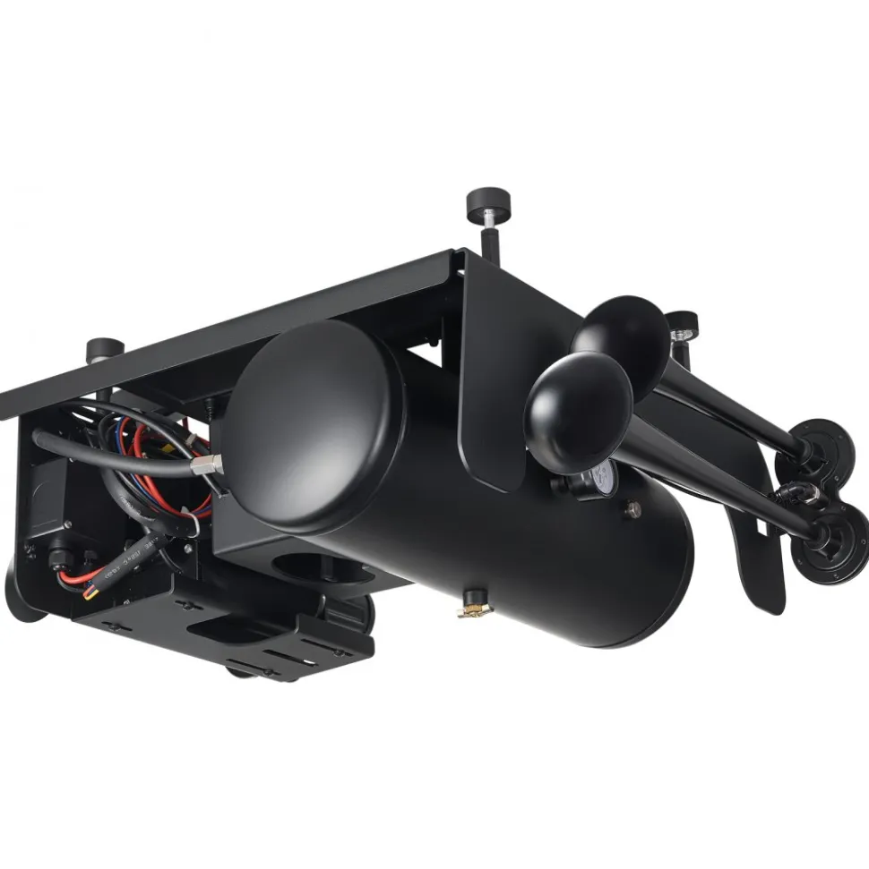 VEVOR 4-Trumpet Air Horn Kit with 150PSI 2.64 Gal Air Compressor Tank, 150dB Super Loud Train Air Horn, Strong Penetration, Pressure Gauge, Leak-Proof, Heavy-Duty, Fits 12V Truck SUV Off-Road Vehicles