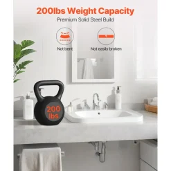 VEVOR T Shelf Brackets 2 Pcs, 200 lbs/90 kg Weight Capacity, 14x2.89x12 in / 355.6x73.5x304.8 mm, Solid Steel Heavy Duty Brackets for Shelves, Countertop Support Floating Bracket Hardware with Screws