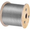 VEVOR T316 Stainless Steel Cable 1/8" 7x7 Steel Wire Rope Cable 500FT Cable Railing Transport Wire Rope Cable for Railing Decking DIY Balustrade