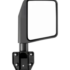 VEVOR Tube Door Side Mirrors, Compatible with Jeep Wrangler CJ7 YJ TJ JK JL/Gladiator JT/Cherokee XJ, DOT-Certified Side View Mirrors for Half Tubular Doors, Up/Down/Left/Right Adjustable, 1 Pair