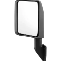 VEVOR Tube Door Side Mirrors, Compatible with Jeep Wrangler CJ7 YJ TJ JK JL/Gladiator JT/Cherokee XJ, DOT-Certified Side View Mirrors for Half Tubular Doors, Up/Down/Left/Right Adjustable, 1 Pair
