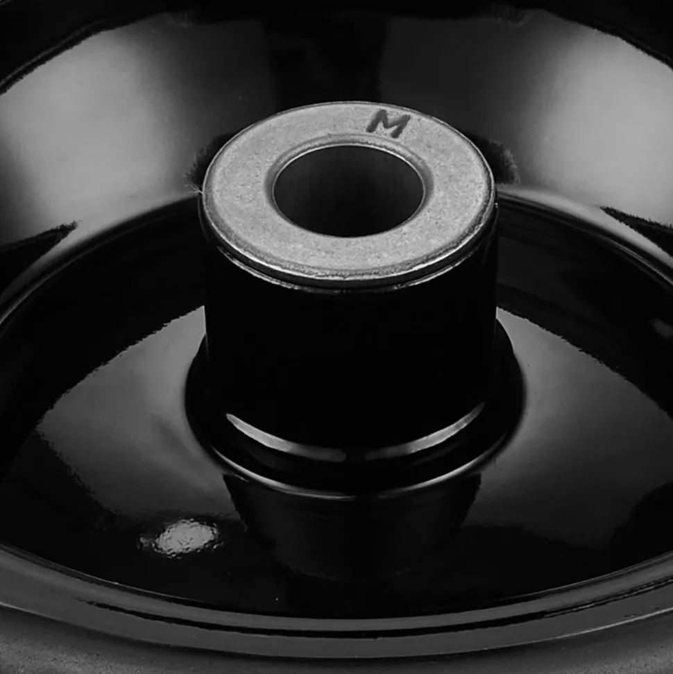 VEVOR Tubeless Mower Wheels, 11x4-5" Size, Pair of Flat-Free PU Tires on Rims, 3.4" Hub, 3/4" Bushing, Includes 20 Adapters, Suitable for Riding Mowers and Lawn Tractors