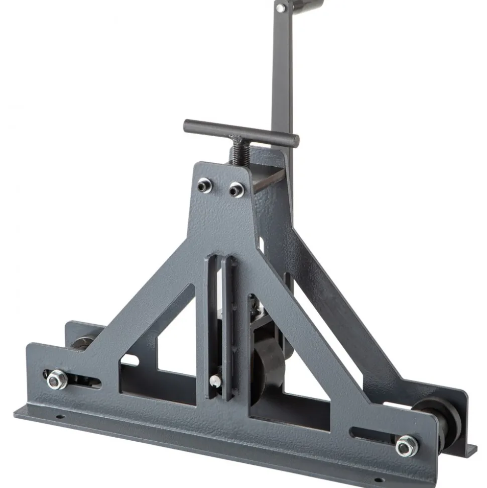 VEVOR 1-1/2" Tubing Rolling Bender Manual Square & Rectangular Tube Bender 14 Gauge Roller Tubing Roller Flat Bar Bender For Mild Steel Cooper & Aluminum