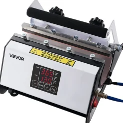 VEVOR Tumbler Heat Press Machine, 11-30 oz Mug Press, Fast and Even Heating, with Tape and Gloves, Easy Temp and Time Setting, Heat Transfer for Sublimation Tumblers, Cups, Mugs, Black and White