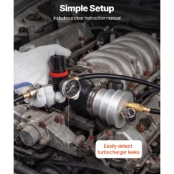 VEVOR Turbo Boost Leak Tester Kit, Compatible with 3