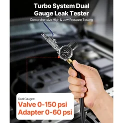 VEVOR Turbo Boost Leak Tester Kit, Compatible with 3