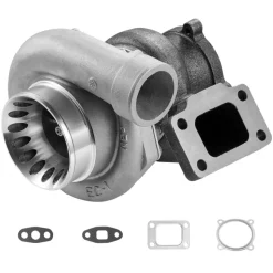 VEVOR Turbo Turbocharger with Gasket Kit, Turbo Charger Replacement for Car Engines, Compatible with 2.5L-6.0L Engine Displacements, Heat Resistance Engine Turbocharger with K418 Alloy Impeller