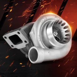 VEVOR Turbo Turbocharger with Gasket Kit, Turbo Charger Replacement for Car Engines, Compatible with 2.5L-6.0L Engine Displacements, Heat Resistance Engine Turbocharger with K418 Alloy Impeller
