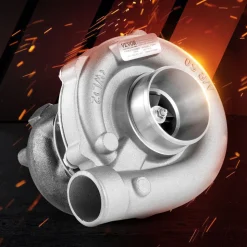 VEVOR Turbo Turbocharger with Gasket Kit, Turbo Charger Replacement for Car Engines, Compatible with 1.5L-4.0L Engine Displacements, Heat Resistance Engine Turbocharger with K418 Alloy Impeller