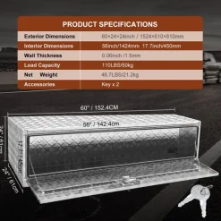 VEVOR Underbody Truck Box, 60