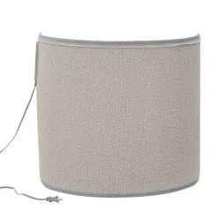 VEVOR Under Desk Space Heater,Rollable Foot Warmer Portable for Home&Office,Timer & Secure,Quiet for Legs,Ankles,Touch&Remote Control Personal Electric Round Surround Warming Pad,Over-Heat Protection
