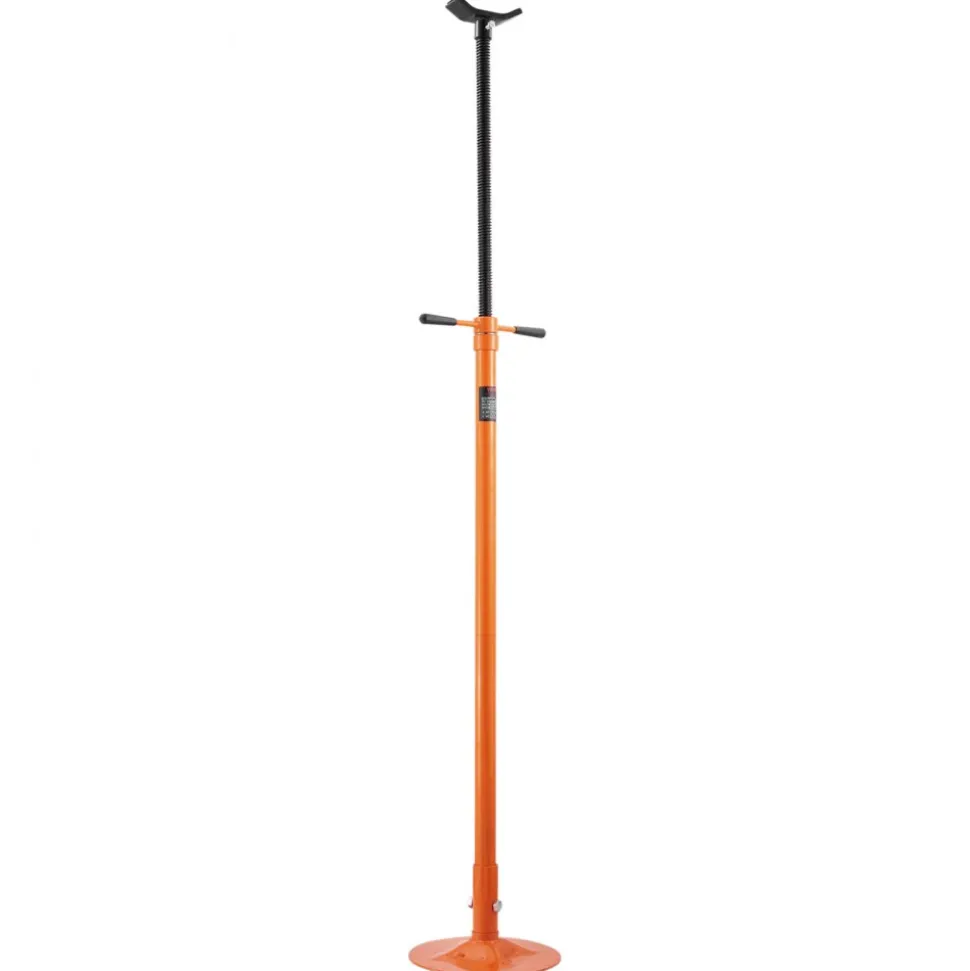 VEVOR Underhoist Support Stand, 3/4 Ton Capacity Under Hoist Jack Stand, Lifting from 52.8 to 76 in, Self-Locking Threaded Screw, Bearing Mounted Spin Handle Pole Jack, Support Vehicle Components