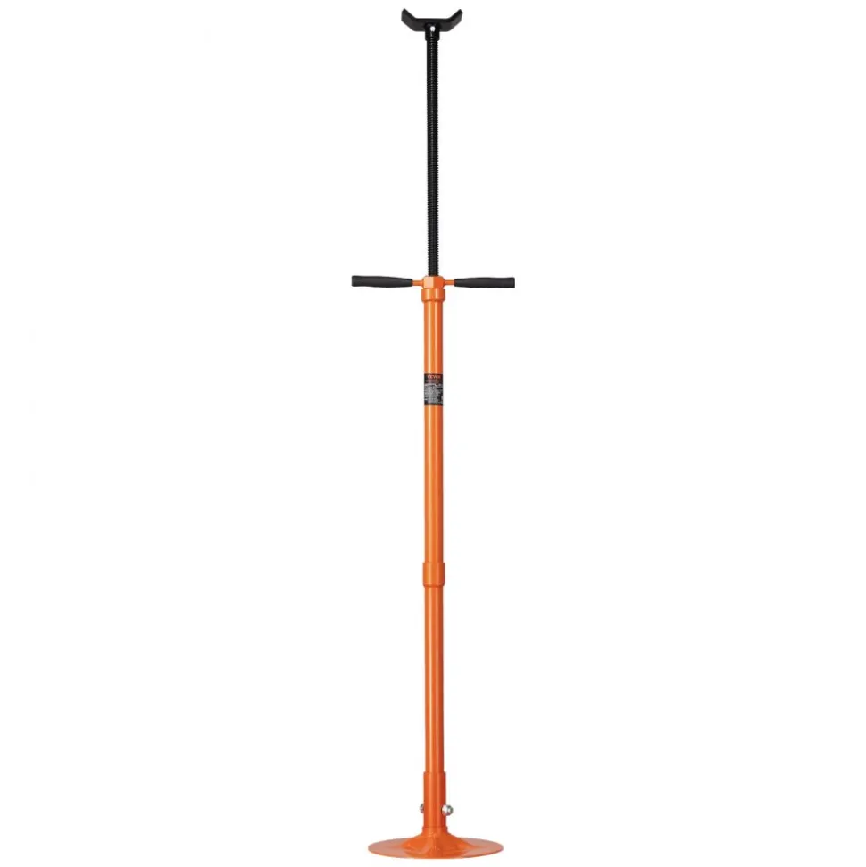 VEVOR Underhoist Support Stand, 3/4 Ton Capacity Under Hoist Jack Stand, Lifting from 52.8 to 76 in, Self-Locking Threaded Screw, Bearing Mounted Spin Handle Pole Jack, Support Vehicle Components