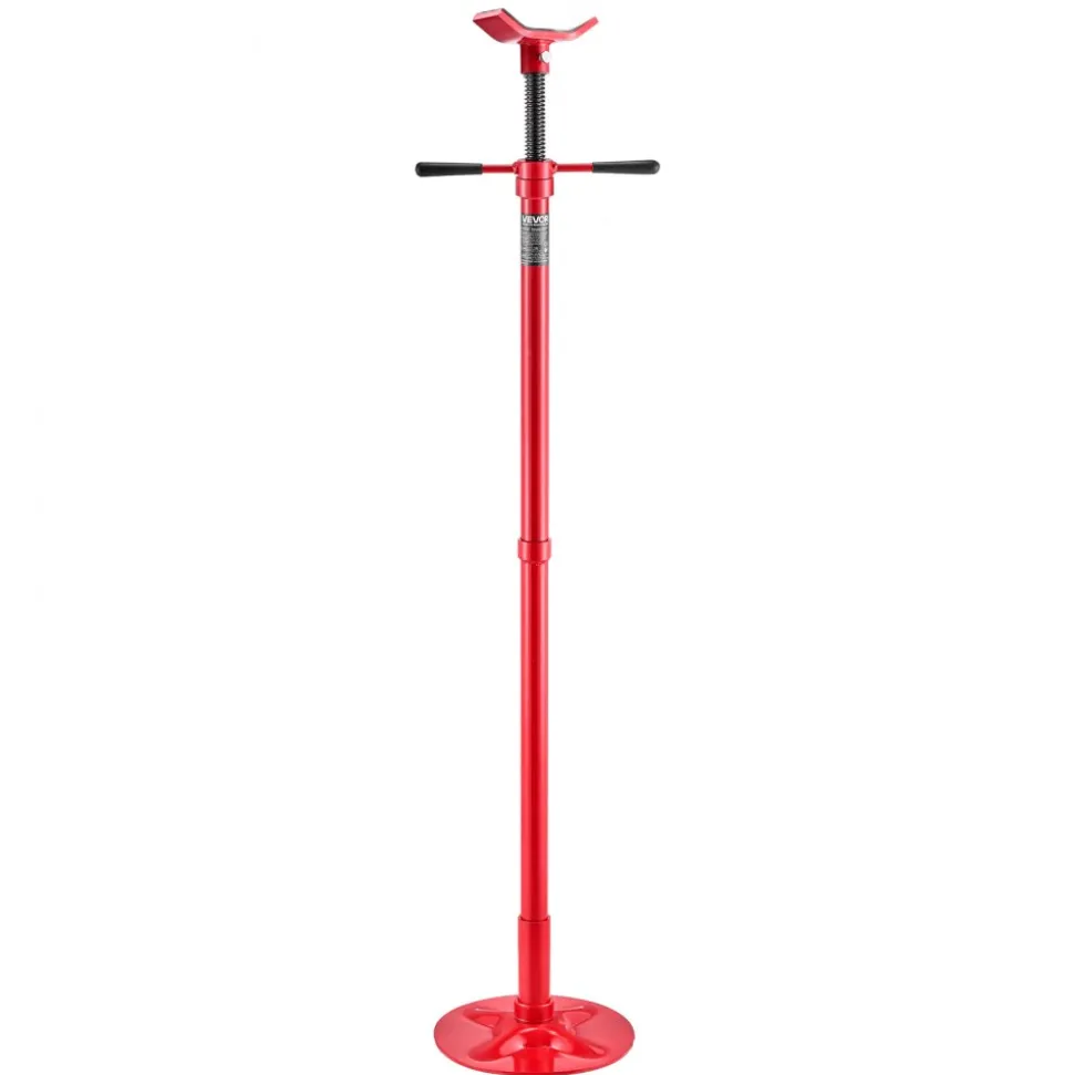 VEVOR Underhoist Support Stand, 3/4 Ton (1653 lbs) Capacity Under Hoist Jack Stand, Lifting from 54.02" to 83.86", Bearing Mounted Spin Handle, Self-Locking Threaded Screw, Support Vehicle Components