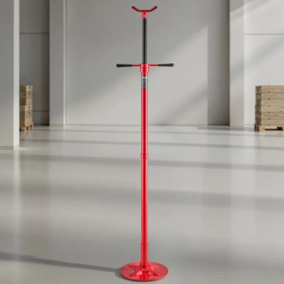 VEVOR Underhoist Support Stand, 3/4 Ton (1653 lbs) Capacity Under Hoist Jack Stand, Lifting from 54.02" to 83.86", Bearing Mounted Spin Handle, Self-Locking Threaded Screw, Support Vehicle Components