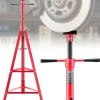 VEVOR Under Hoist Tripod Stand, 2 Ton (4409 lbs) Capacity High Lift Jack Stand Reach Underhoist Support, Lifting from 47.24" to 84.65", 4-Level Adjustable Height, Heavy Duty Carbon Steel for Car Lift