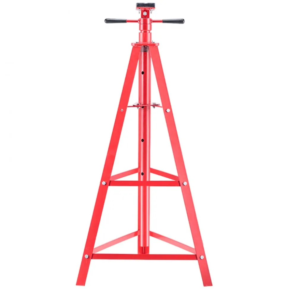 VEVOR Under Hoist Tripod Stand, 2 Ton (4409 lbs) Capacity High Lift Jack Stand Reach Underhoist Support, Lifting from 47.24" to 84.65", 4-Level Adjustable Height, Heavy Duty Carbon Steel for Car Lift