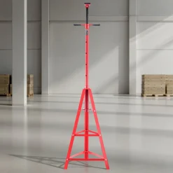 VEVOR Under Hoist Tripod Stand, 2 Ton (4409 lbs) Capacity High Lift Jack Stand Reach Underhoist Support, Lifting from 47.24