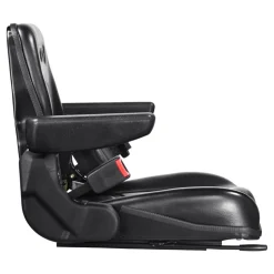 VEVOR Universal Forklift Seat Wrap Around, Universal Tractor Seat with Micro Switch, Adjustable Tractor Suspension Seat with Tilt Fits for John Deere, Ford, Massey Ferguson, New Holland Tractor