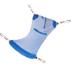 VEVOR Universal Full Body Patient Lift Sling - Medium, Patient Lift Medical Sling for Easy Transfer and Bathing, Polyester Patient Aid Transfer Sling for Elderly, Disabled, Bedridden, 500LBS Capacity