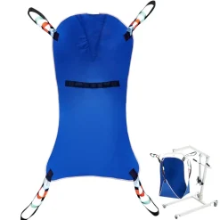 VEVOR Universal Full Body Patient Lift Sling - Medium, Patient Lift Medical Sling for Easy Transfer and Bathing, Polyester Patient Aid Transfer Sling for Elderly, Disabled, Bedridden, 600LBS Capacity